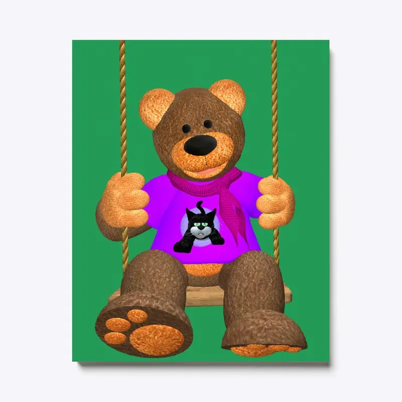 Swinging Dinky Bear