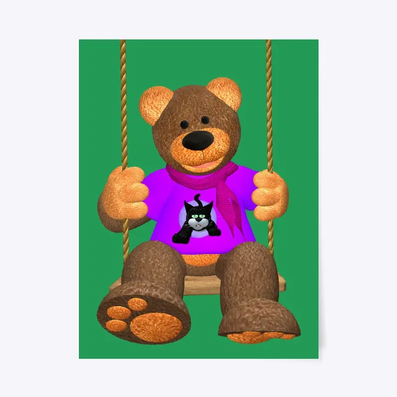 Swinging Dinky Bear